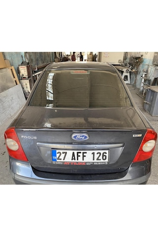 Ford Focus 2005-2010 Beyaz Spoiler