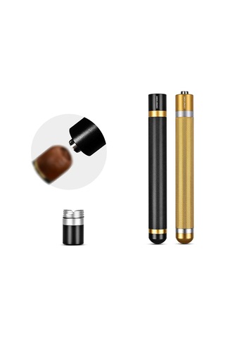 Cigarloong Metal Puro Kılıfı Delicili Sehpalı Tekli Gold 56 Ring