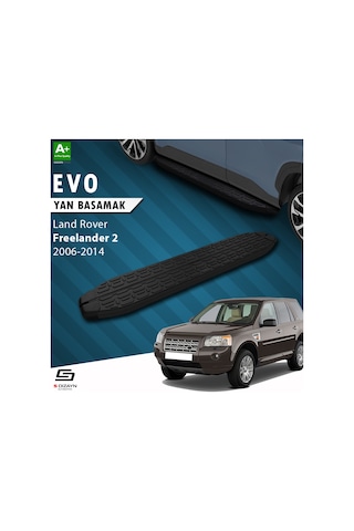 S-dizayn Land Rover Freelander 2 Evo Siyah Yan Basamak 173 Cm 2006-2014