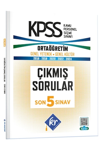 Kpss Genel Yetenek Genel Kültür Ortaöğretim Son 5 Sınav Çıkmış Sorular Kr Akademi Yayınları Kpss Genel Yetenek Genel Kültür Ortaöğretim Son 5 Sınav Çıkmış Sorular Kr Akademi Yayınları