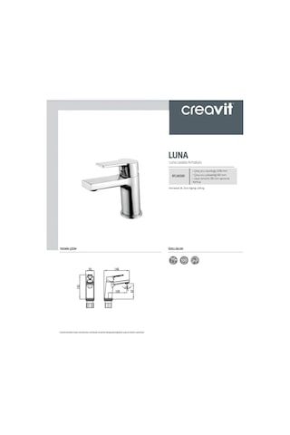 Luna Batarya Seti 3'lü Banyo - Lavabo - Evye Gümüş