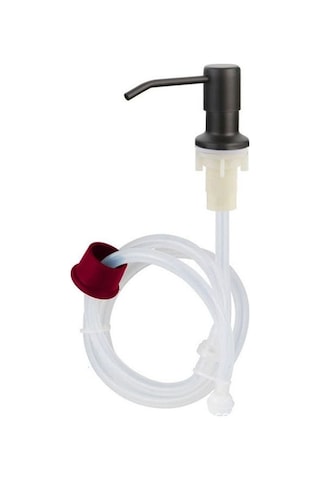 Siyah Tezgah Üstü Ev Paslanmaz Çelik Su Pompası Deterjan Sabunluk Losyon Dispenseri Mutfak Lavabo Monte Bulaşık Deterjanı