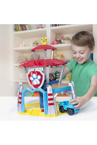 Paw Patrol Dino Rescue Gözetleme Kulesi. 1Figür ve 1 Araç Dahildi