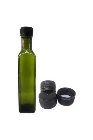 Marasca Zeytinyağı Şişesi Koyu Yeşil 250 Ml 45 Adet