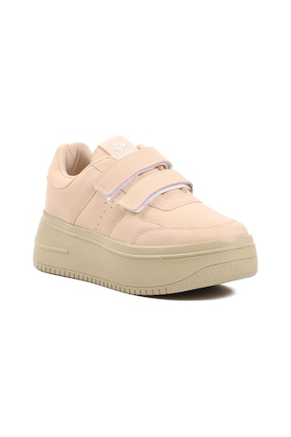 Dunlop Dnp-2106 Bej Kalın Taban Kadın Sneaker 001
