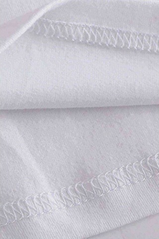 Lucifer Lux Night Club La Baskılı Unisex Çocuk Beyaz Tshirt