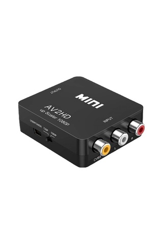 Yüksek Kaliteli Mini Av-hdmı Dönüştürücü - 1080p Hd Video