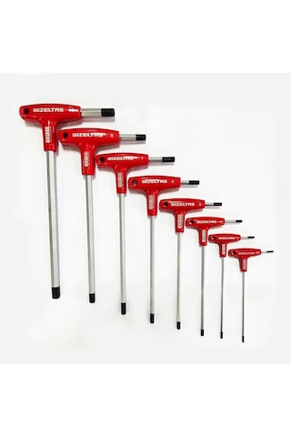 İzeltaş 4920 T Tipi Allen Anahtar Takımı 8 Parça  - 4920008108