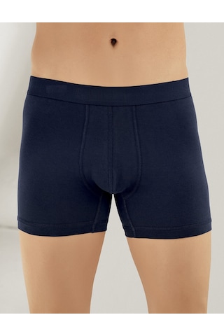 Şahinler 6 Lı Paket Likralı Boxer Lacivert Me031