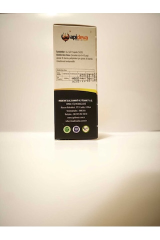 Apideva Propolis %20 Propolis, %80 Su 20 Ml