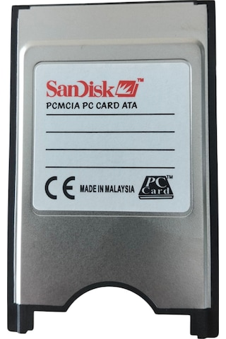 PCMCIA Compact CF Kart Adaptörü Laptop ve Endüstriyel Cihazlar İçin Uyumlu