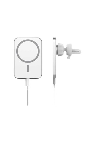 Mey İthalat Kablosuz Şarj Aleti Magsafe Araç Içi Manyetik Şarj 15w Apple iOS Uyumlu Çok Renkli 47760309