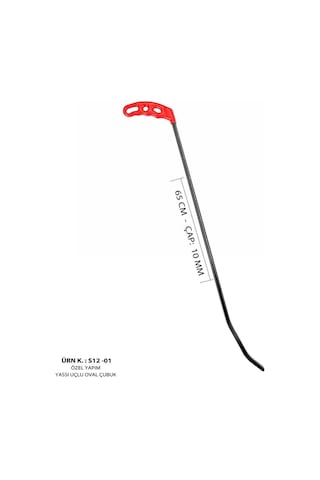 2'li Özel Yapım Yassı Uçlu Boyasız Göçük Düzeltme Çubuk Seti, Pdr Çubuk Seti - S12-set