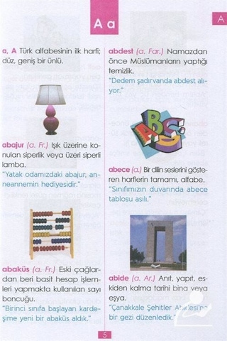 Resimli Türkçe Sözlük / Ekrem Aytar