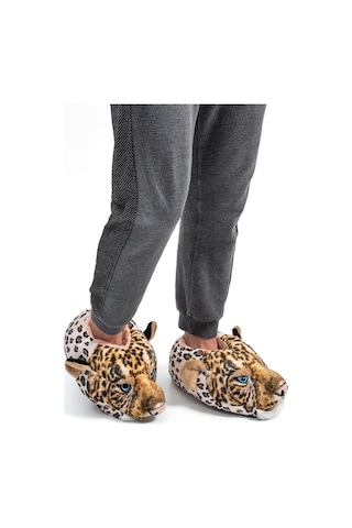 Kaplan Erkek Hayvanlı Panduf Leopar 40/45 Leopar