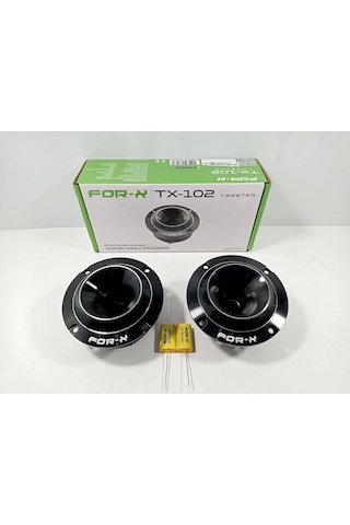 For-x Dome Tweeter 8cm 100w 50rms For-x Tx-102 8cm Dome Tiz