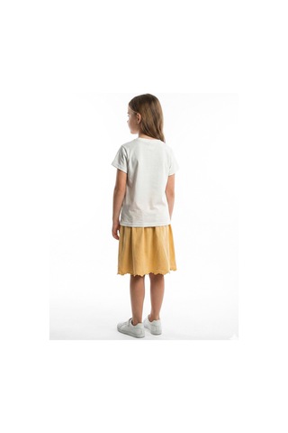 Xo Kids Kız Çocuk 2li Alt Üst Kombin Takmı 8-14 Yaş Set0528 Sarı