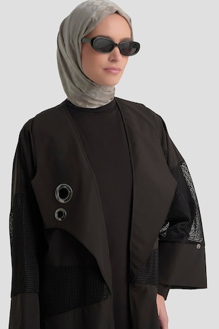 Armine Trend File Detaylı Salaş Kesim Tunikli İkili Takım Siyah 26yt669