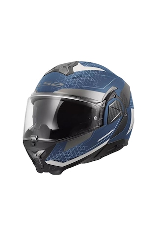 Ls2 Advant 2 Astral Mat Navy Mavi-gri Kask Mat Mavi