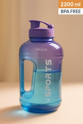 2200 Ml Su Şişesi Motivasyon Matara  Matarası Bpa Free