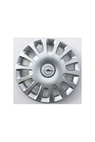 Opel Corsa D 14'' Inç Jant Kapağı 4 Adet Kırılmaz Esnek - Amblem Hediyeli