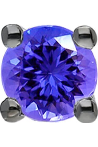 Sirius Tanzanit Tektaş Erkek Küpesi 0823E0047