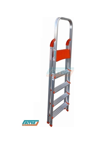 ALMERA 4+1 TEK ÇIKIŞLI ALUMİNYUM MERDİVEN