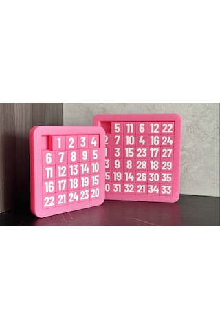 3d Baskı Kaydırmalı Sayı Bulmacası 5 5 , 6 6 Sliding Puzzle Zeka Oyunu 3d Baskı Kaydırmalı Sayı Bulmacası 5 5 , 6 6 Sliding Puzzle Zeka Oyunu