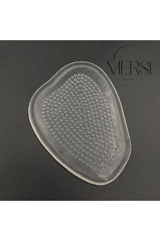 Şeffaf Silikon Kaydırmaz Topuklu Ayakkabı Tabanlığı Konforlu Yumuşak Jel Ped 17gr Şeffaf