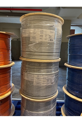 Dıgıtus Cat 6 Halogen Free U/utp Lszh Dk-1613 500 Metre23awg Gri