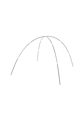 Padalink Dayanıklı Cam Elyaf Çadır Direği Seti - Kolay Kurulum, Uzun Ömürlü Ve Paslanmaz Çift Direk Çok Renkli