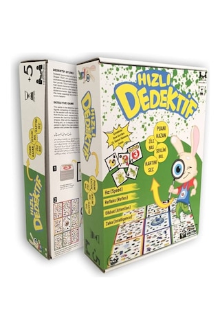 Hızlı Dedektif - Eğlenceli Ve Gizemli Bir Dedektiflik Oyunu