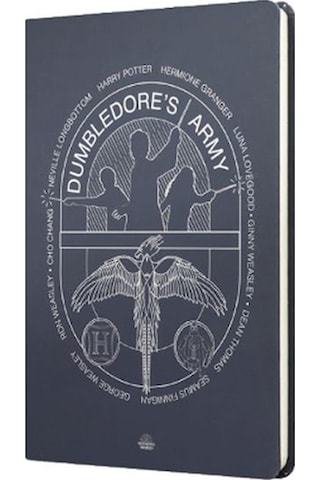 Harry Potter Dumbledors Army Sert Kapak Butik Defter Lacivert 80 Yp. 15x21 Dft-388012