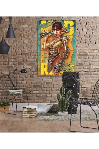 Mad Max Fury Road Ahşap Tablo 4mm
