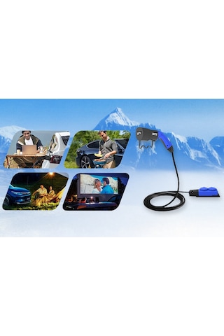 Sgstec Mg 3 M Kablolu 2'li V2L Uzatma Priz Adaptör 3.5 KW