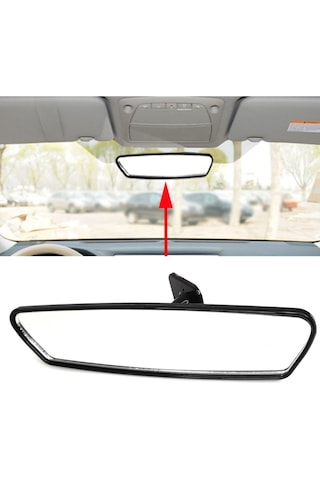 Universal Araç İçi Ayarlanabilir Yapıştırma İç Dikiz Ayna 23cm
