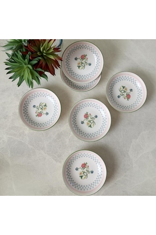 Lexroo Rose Line Halka Çerezlik/sosluk 13 Cm 6 Adet 22911 Çok Renkli