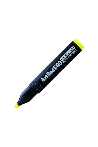 Artline 660 Fosforlu Kalem Floresan Sarı