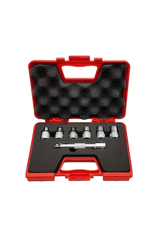 İzeltaş 1/2'' Lokmalı Star Torx Uç Takımı 7 Parça İzeltaş 1/2'' Lokmalı Star Torx Uç Takımı 7 Parça