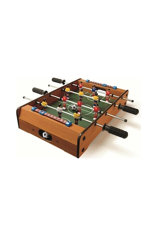 Ahşap Masa Üstü Futbol Langırt Oyunu 50cm