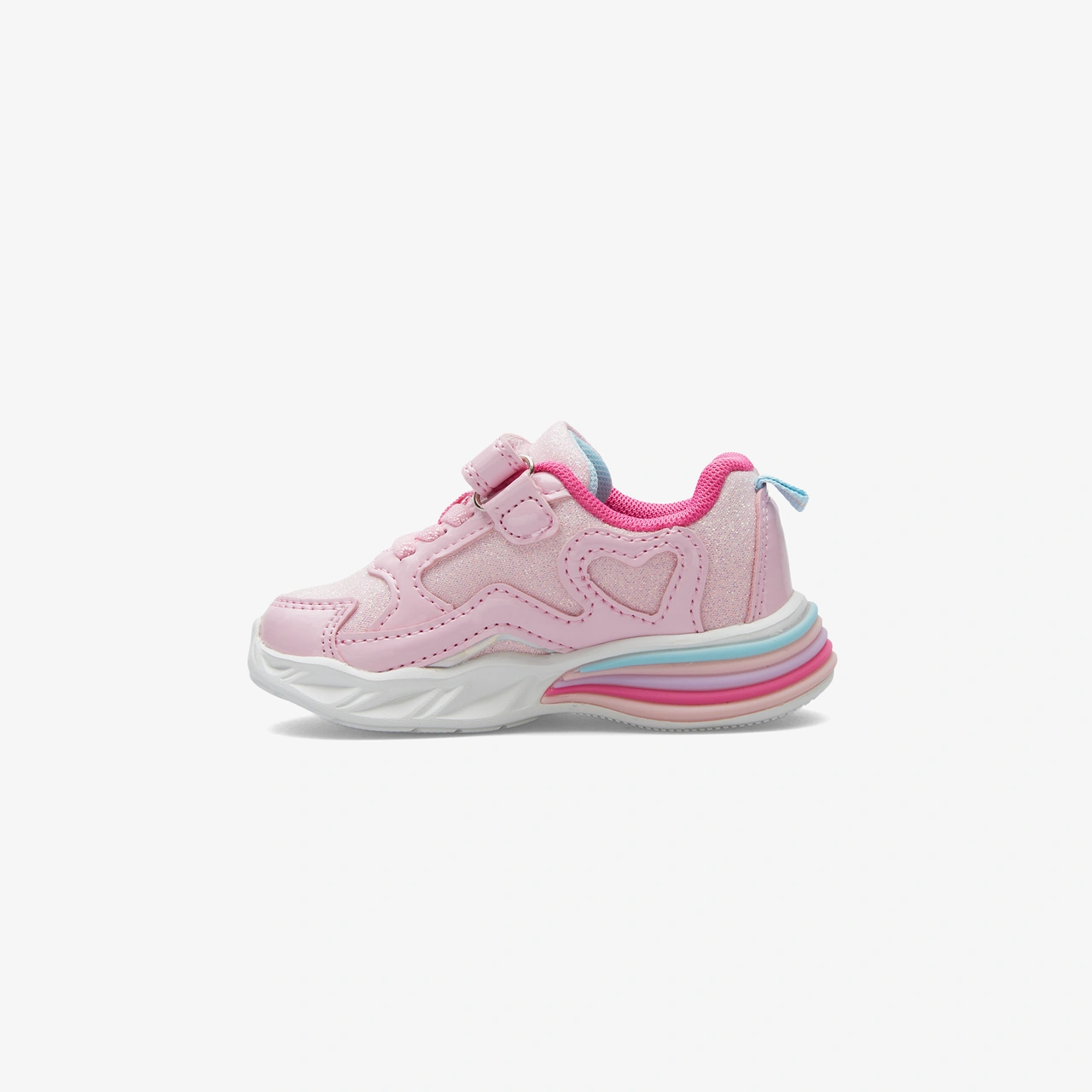 Buckhead Berry Bebek Pembe Işıklı Spor Ayakkabı Buck3046 Pembe