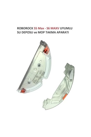 Lin Grup Roborock S5 Max Ve S6 Maxv Ile Ile Uyumlu Su Deposu Ve Mop Takma Aparatı + Paspas Diğer