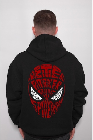 Spiderman Örümcek Adam Mask Sweatshirt Unisex Kapüşonlu Hoodie 001
