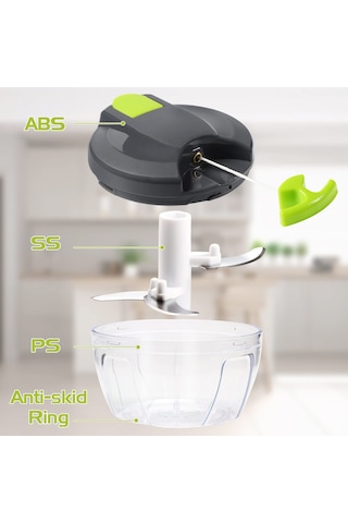 Bağcıklı Manuel Gıda Doğrayıcı A'a Diğer