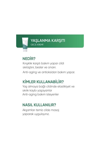 Centa Beauty Olgun Cilt Gece Kremi 50 ML