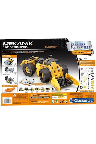 Clementoni Mekanik Laboratuvarı - Buldozer  64958