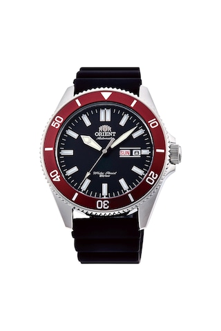 Orient Kanno Diver Ra-aa0011b39b Otomatik Silikon Siyah 20 Atm 44 Mm Erkek Kol Saati Gri