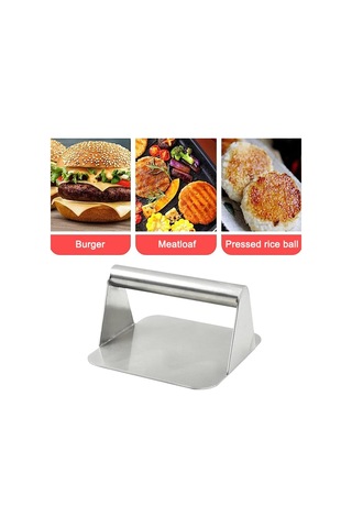 304 Paslanmaz Çelikten Hamburger Presi, Et Pres Plakası, Et