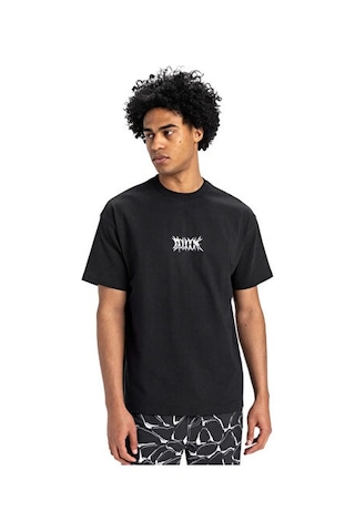 Quiksilver Mercury Chrome Lightning Tee Erkek Günlük Tişört Eqyzt08016-kvj0 Siyah SIYAH