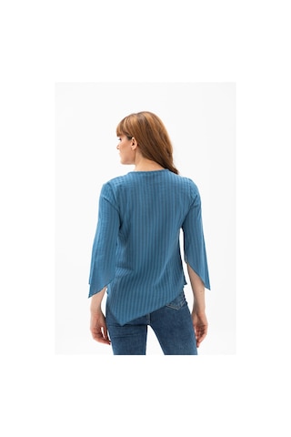 Rodos Gofre Bluz İndigo indg